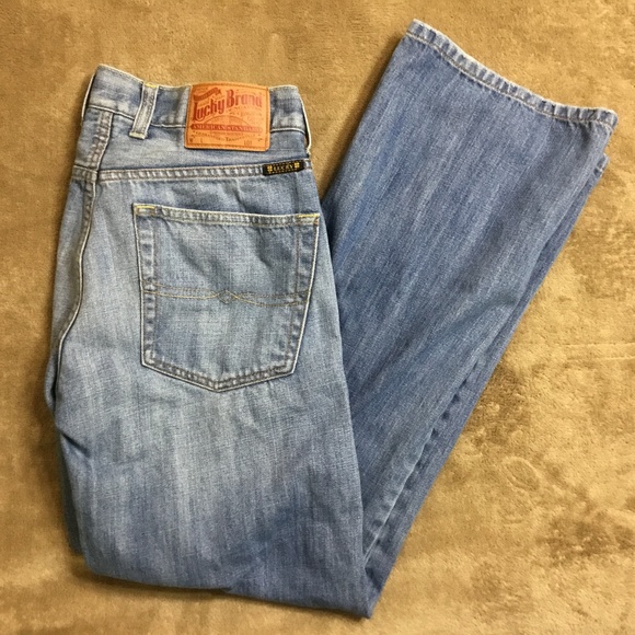 Lucky Brand Denim - Lucky Brand Womens Size 31 Slim Bootleg Button Fly